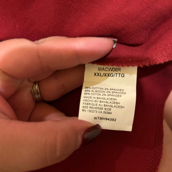 Red Wrangler Button Down Shirt - Picture 4 of 4